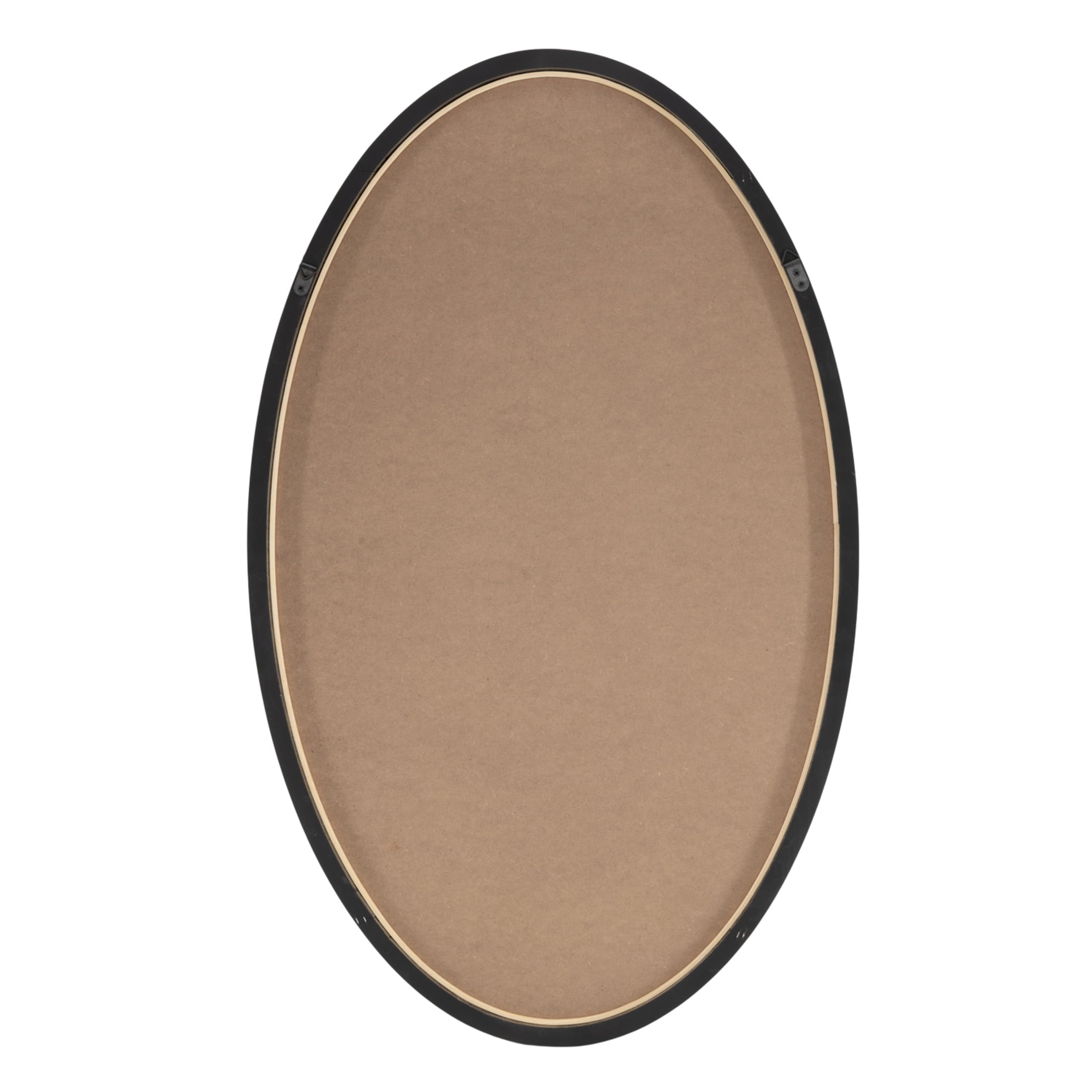 DecMode 22" x 36" Black Beaded Wall Mirror