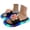 Black, variant on LED Slippers For Boys Girls Astronaut Jelly Indoor Outdoor Footwear Durable Comfortable Slippers 4-10 Years