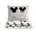 thumbnail image 4 of Jay Franco Kids Duvet Cover Set with Sham & Pillowcase – Ultra-Soft Bedding for Room Decor, Cover ONLY Comforter NOT Included, White - Mickey Mouse, 2 Piece Twin, 4 of 4