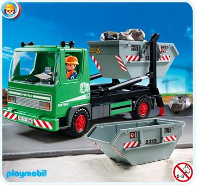 playmobil construction truck
