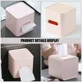 thumbnail image 3 of 2 Pcs Tissue Box Tissues Cube Boxes Household Napkin Paper Towel Office Bedroom Holders, 3 of 6