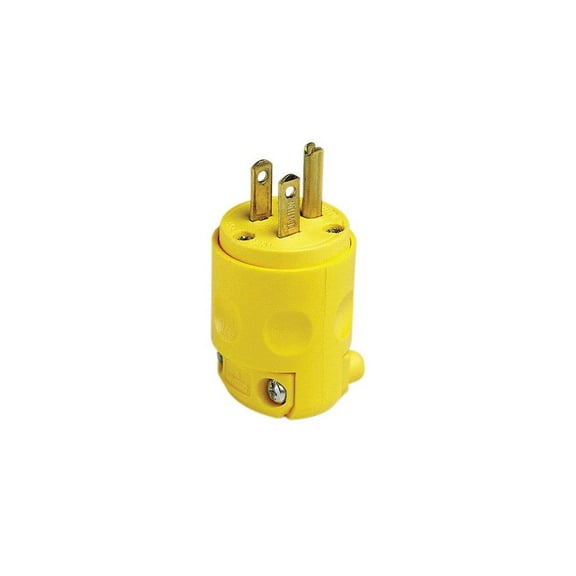 Leviton C20-515Pv-000 Plug PVC Grnd