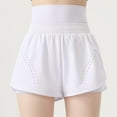 thumbnail image 6 of Feimerou Running Shorts for Women with Liner High Waisted Tummy Control Athletic Shorts Gym Workout Shorts Zipper Pockets S-4xl, 6 of 7