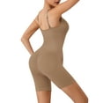 thumbnail image 3 of SHCKE One Piece Shapewear for Women Seamless Full Body Shapewear Bodysuits Tummy Control Body Shaper Mid Thigh Slimmer Butt Lifter One Piece Short Jumpsuit, 3 of 8