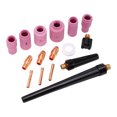 thumbnail image 3 of 16Pcs Welding Cup Torch Collet Set with PTFE Front Cover for for WP 9 20 25 Welding Gun, 3 of 5