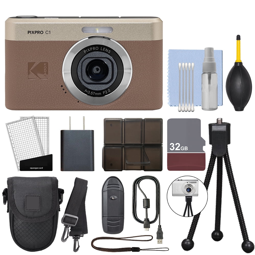 KODAK PIXPRO FZ43 Point Shoot Camera - Compact 16MP, 4X Zoom, HD