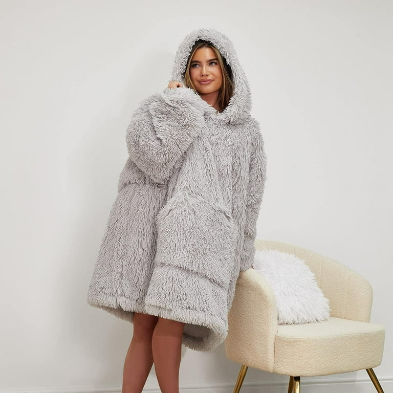 Fluffy blanket jumper clearance