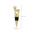 thumbnail image 3 of Unique Snowflake Alloy Wine Bottle Stopper Christmas Party Bar Gift, 3 of 6