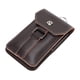 thumbnail image 5 of Riñonera para hombre, riñonera, funda práctica, bolsa para teléfono para deportes, senderismo al aire libre marrón S para 66 pulgadas, 5 of 8