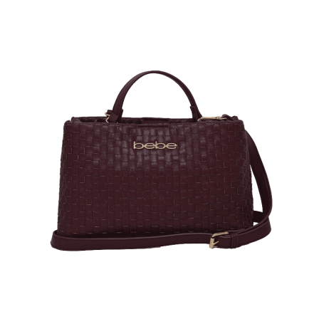 Bebe Yara Woven Sm Satchel