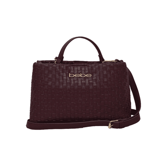Bebe Yara Woven Sm Satchel