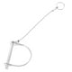 thumbnail image 5 of Pasador de enganche de remolque de alta resistencia con conector de cadena de seguridad para bloqueo de acoplador y receptor de enganche de remolque, 5 of 5