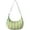 Grey-21, variant on Retro Plaid Pattern Nylon Shoulder Bag for Women, Colorful Checkered Crossbody Tote, Lightweight Water-Resistant Hobo Handbag with Abstract Geometric Moroccan Print