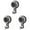 Grey*3, variant on Heavy Duty Suction Cup Hooks, 2026 New Suction Cup Hooks for Shower, Waterproof Outdoor Hooks for Easter Garland, Strong Suctions Hanger for Wreath Window & Glass Door (1PC, Grey)