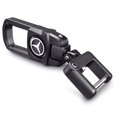 thumbnail image 1 of Llavero de Metal para Coche con Logo, Accesorio para Llavero de Coche Compatible con Mercedes A C E S GLK CLA GLA GLC GLE CLS SLK AMG, Regalos para Mujeres y Hombres, Acero Inoxidable RV, 1 of 5