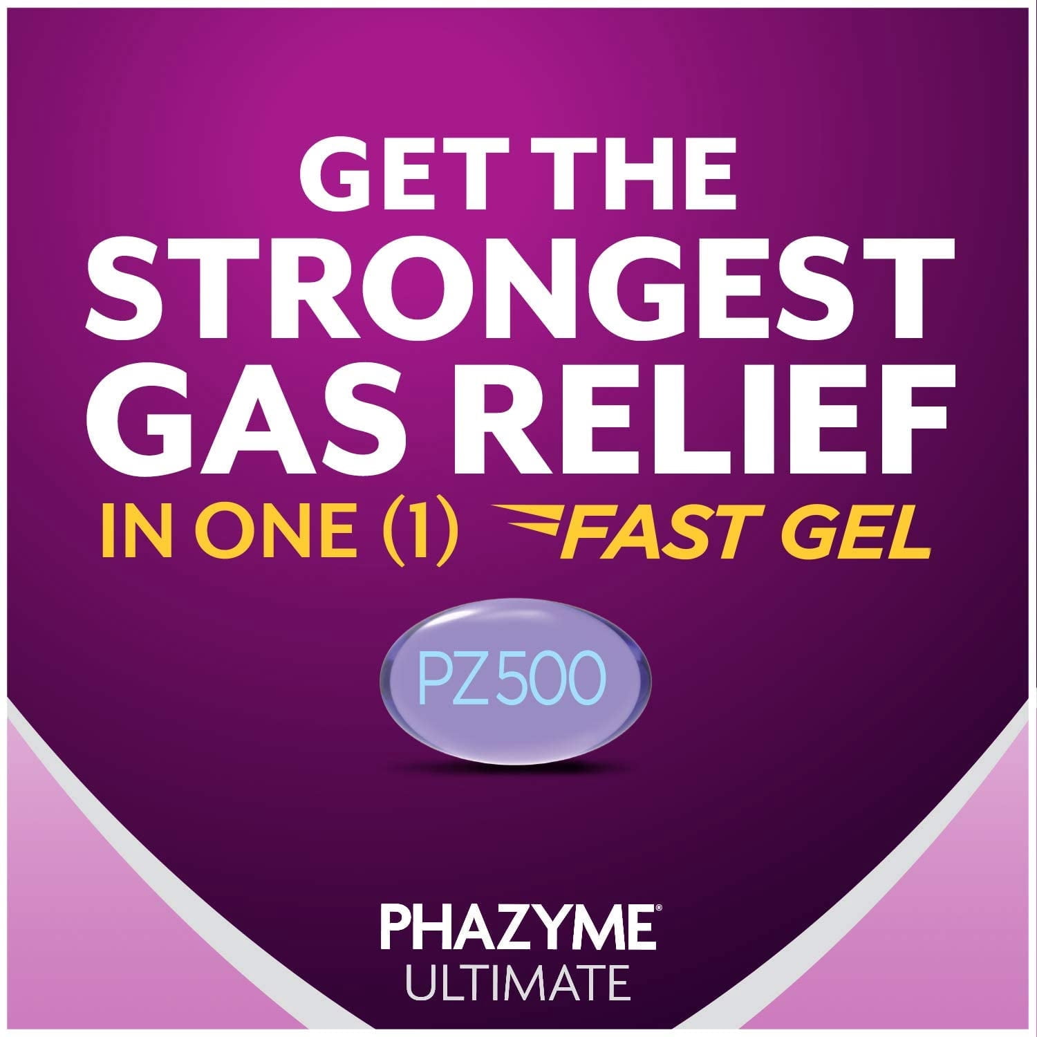 Phazyme Ultimate Gas & Bloating Relief, Gas Relief Works in Minutes, 20 Fast Softgels