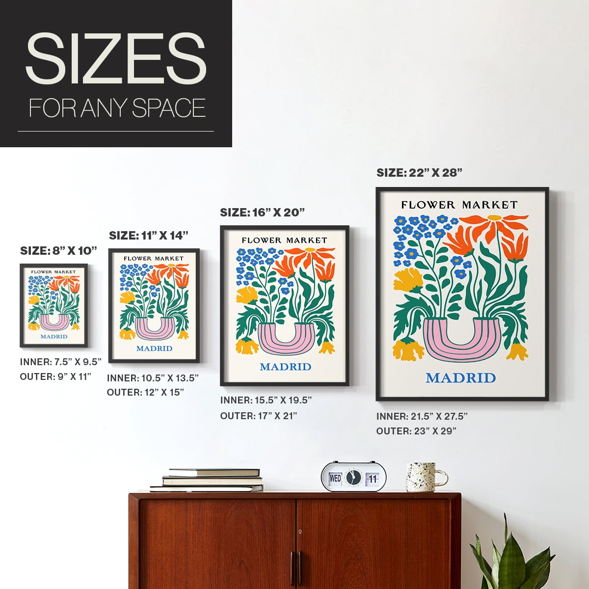 Matisse X Framed Print - Solid Wood