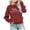 Red, variant on ibuvkizy Girls Sweatshirt!Graphic Sweatshirts for Girls Crewneck Oversized Sweatshirt Kids Fashion Long Sleeve Pullover Tops 1-12 Years,White