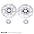 thumbnail image 1 of Mosiee Reliable Centerlock Disc Brake 140Mm 160Mm 180Mm For Rotor With Wave Design, 1 of 8
