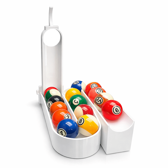 Precision Pool Ball Rack: 3D Printed Billiards Training Tool for Consistent Practice, Creates Perfect Triangle in Seconds, Portable & Includes Maintenance Kit