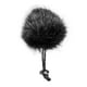 thumbnail image 1 of Comica CVM-MF1 (B) Muff de viento de micrófono peludo al aire libre para la solapa de lavalier micrófono comica audio-technica etc. (3 paquete) (negro), 1 of 2