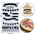 thumbnail image 2 of Journal Stencil Set Plastic Planner DIY Drawing Template Diary 12 Pcs, 2 of 4