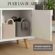 thumbnail image 5 of Mueble Con Repisa Para Tv Centro De Entretenimiento Vintage Color Blanco, 5 of 7