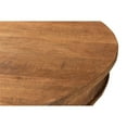 thumbnail image 2 of Pemberly Row Table Bistro Rond de Style Ferme en Bois Massif Doré de 30 Pouces en Brun, 2 of 2