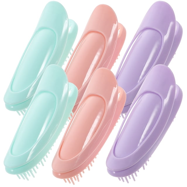 Miangastore 6 Pcs Pinces à Racines de Cheveux Naturelles Volumisantes Outil de Coiffure DIY Pince à Racines Ondulées