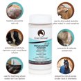 thumbnail image 2 of COAT DEFENSE Polvo preventivo diario para caballos - Acondicionador de piel equina seguro y eficaz Sweet Itch Skin Funk & Rain Rot - Champú seco para caballos Fórmula de 16 oz con todos los ingredient, 2 of 8