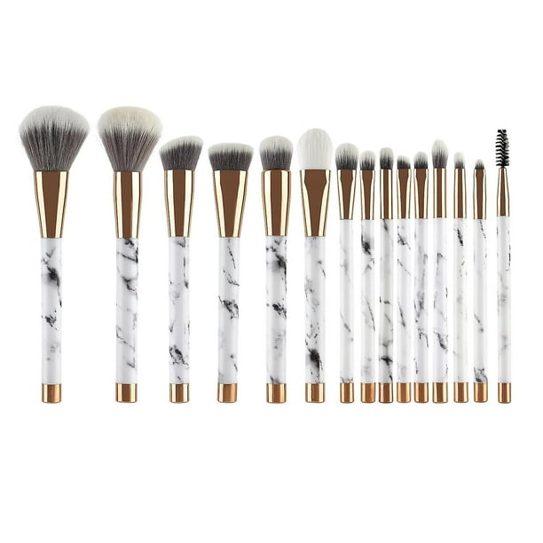 Makeup Brushes 15 Pieces Makeup Brush Set Premium Face Eyeliner Blush Contour Foundation Cosmetic Brushes For Powder Liquid Cream