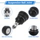 thumbnail image 4 of Ofertas Únicas 2 Pcs Juntas de Bola Inferiores Delanteras para Cadillac Brougham 1987-1992 Kit de Juntas de Bola de Suspensión No.K6145T/19122185/22113159/22145460/22156500, 4 of 7