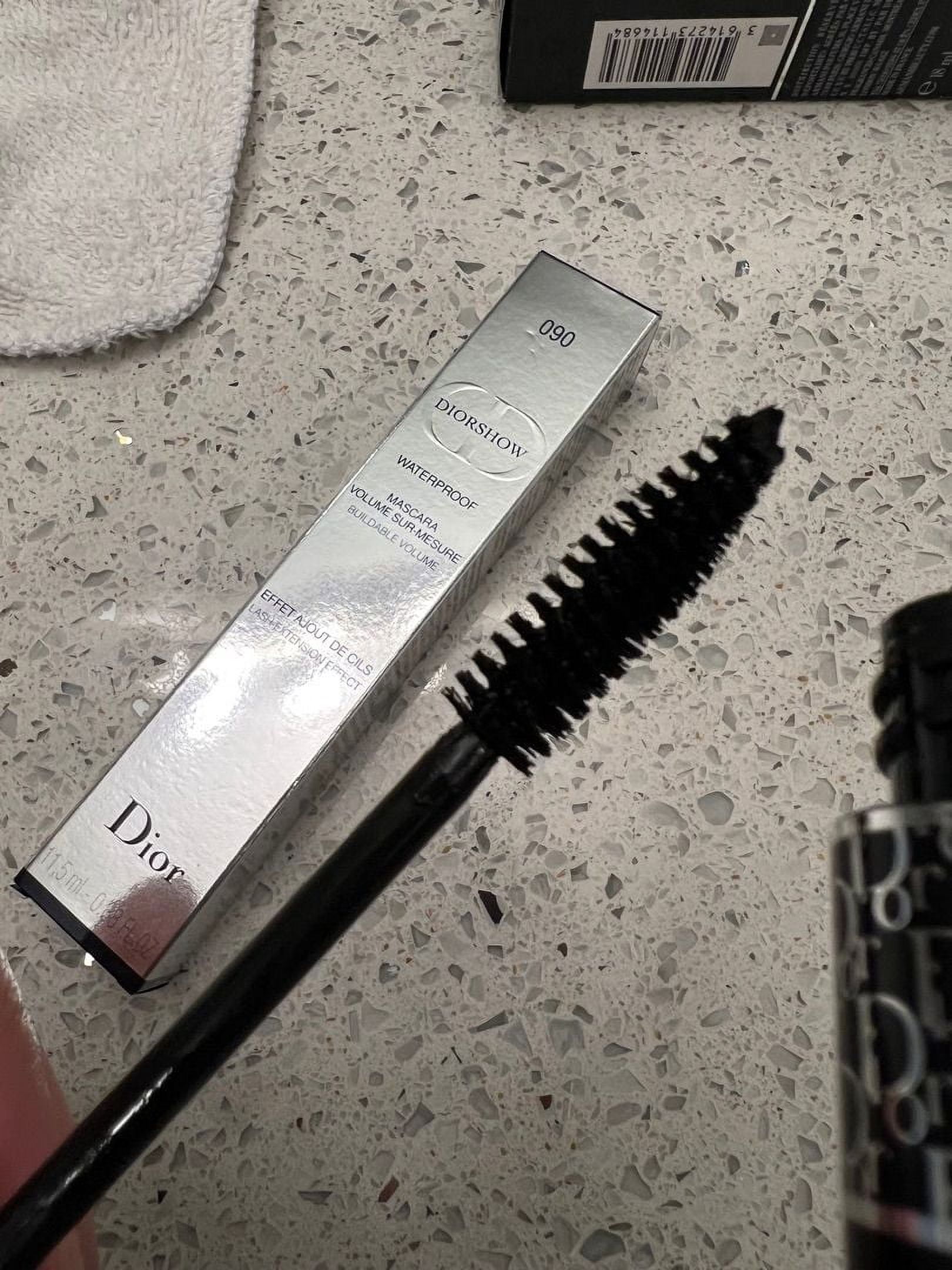 DiorShow Waterproof Mascara - # 090 Catwalk Black by Christian Dior for Women - 0.38 oz Mascara