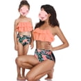 thumbnail image 1 of Jurebecia Baby Girls Bikini Swimsuit Set Family Matching Mother Girl Swimwear Baithing Suit, 1 of 8