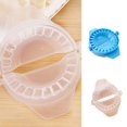 thumbnail image 3 of Yuarrent 3 uds/5 uds máquina para hacer Dumplings de plástico DIY molde para dumplings fácil cocina prensa manual pastelería molde para Cocina y Comedor transparente, 3 of 6