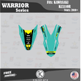 thumbnail image 4 of Kalair GFX Graphics Kit for Kawasaki KLX110 (2010+) Warrior Series, 4 of 5