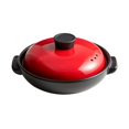 thumbnail image 1 of 1.5L/2.7L Household Soup Pot Traditional Double Ear Soup Pot Thickened Ceramic Casserole Cooking Pot High Temperature Resistant, 1 of 11