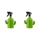 thumbnail image 1 of Botella con forma de cactus Cateissary maceta de plástico para jardinería 1000ML 2Conjunto, 1 of 6