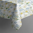 thumbnail image 4 of Spring Daisy Flower Tablecloth,Wipeable Polyester Table Cover for Rectangle Tables,Durable Table Clothes Fitted Tablecloths for Dining Room Camping Indoor Outdoor, 4 of 5