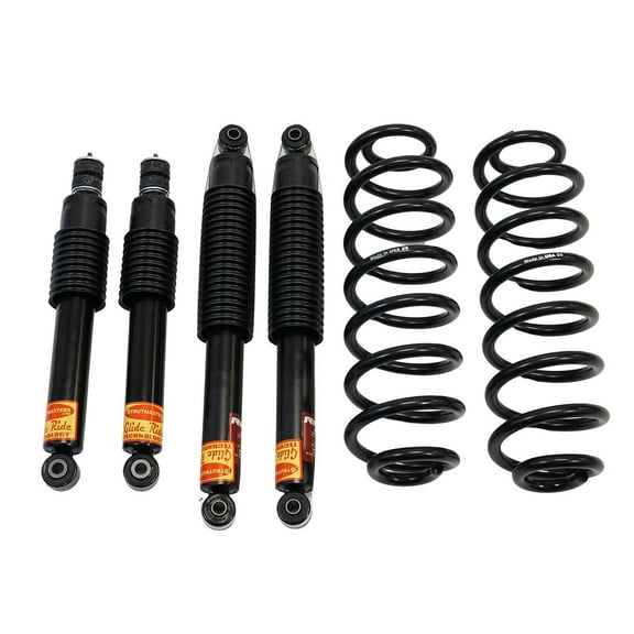 Strutmasters Rear Air Suspension Conversion Kit With Front And Rear Shocks for 2003-2009 Hummer H2 2WD & 4WD (HA1RF)