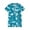 Sky Blue, variant on Bagilaanoe Toddler Baby Boys One-Piece Swimsuit Print Short Sleeve Zipper Rashguard Swimwear + Swimming Cap 3M 6M 12M 2T 3T Kids Jumpsuit Bathing Suit