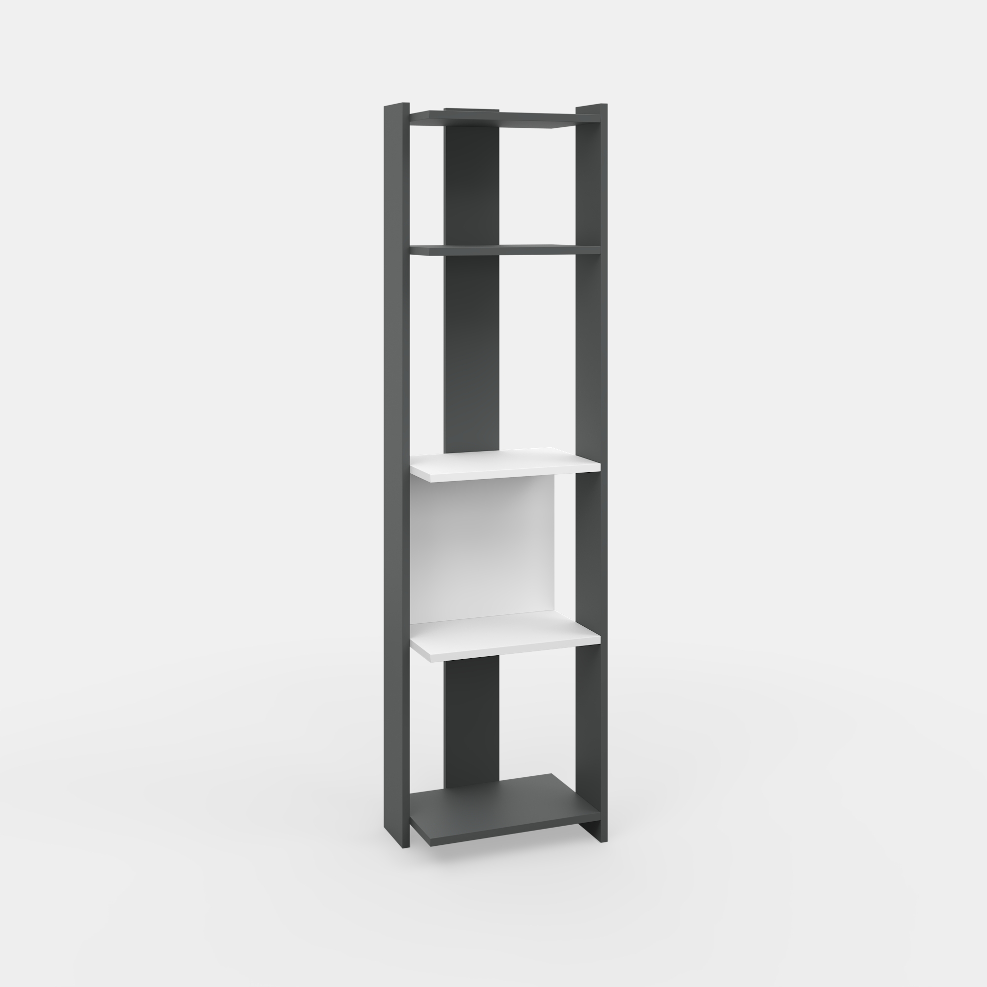 Ada Home Decor Abis Narrow Modern Bookcase