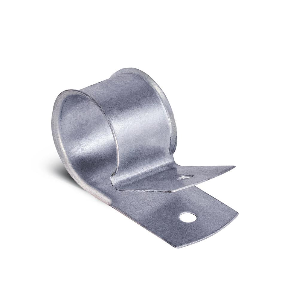 Highcraft 1 in. CPVC Wrap-Around Pipe Strap, Galvanized Steel (10-Pack)