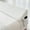 White, variant on Mattress Wedge Pillow, Back Support Pillow for Reading, Bed Gap Filler to Fill the Space Between Bed End and Wall（Gray-Short）