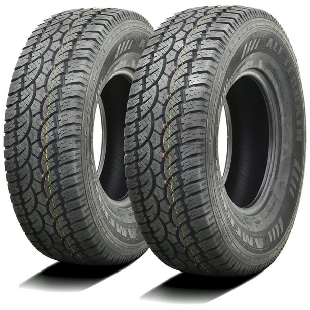 Pair of 2 (TWO) Americus All Terrain 275/60R20 115T AT A/T Tires