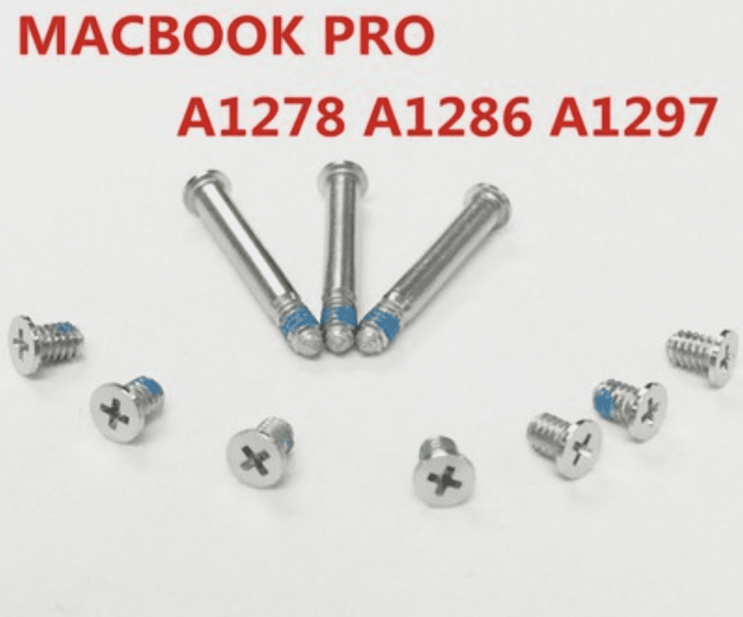 HXHLWN 2 Sets Replacement Screws with Screwdriver for Apple MacBook Pro 13 15 17 A1278 A1286 A1297 2009-2012 