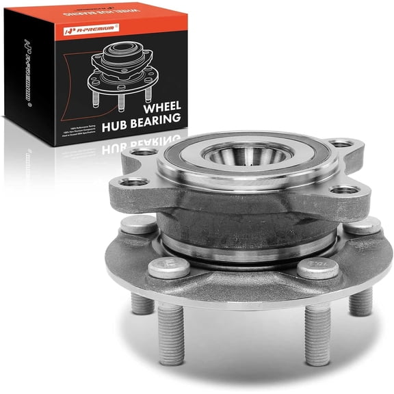 A-Premium Front Wheel Bearing and Hub Assembly with 5-Lug Compatible with Mazda 3 2019 2020 2021 2022
