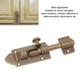 thumbnail image 4 of Antique Barrel , Brass Rust Proof Vintage Slide Latch Lock  For Window For Furniture, 4 of 8