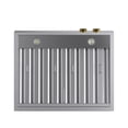 thumbnail image 6 of 30 in. 900 CFM Ducted Wall Mount Range Hood in Stainless Steel with Gold, 6 of 9