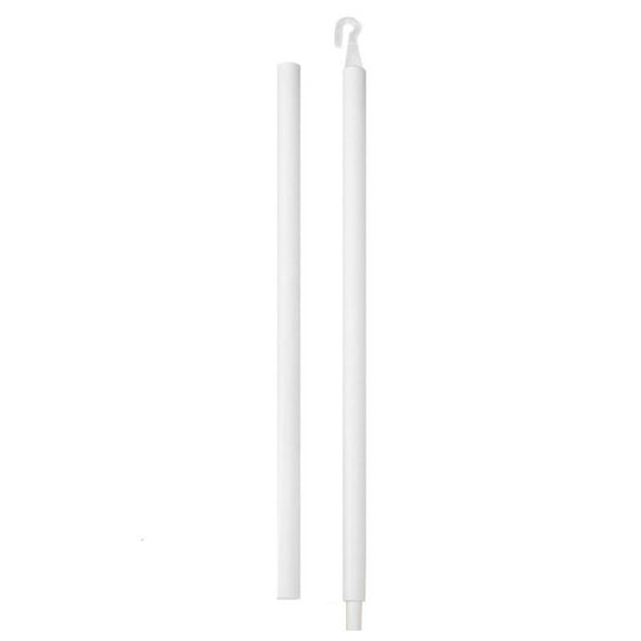 WE-POLUJ White Blind Wand for Easy Window Shade Operaes 60CM Combined Length